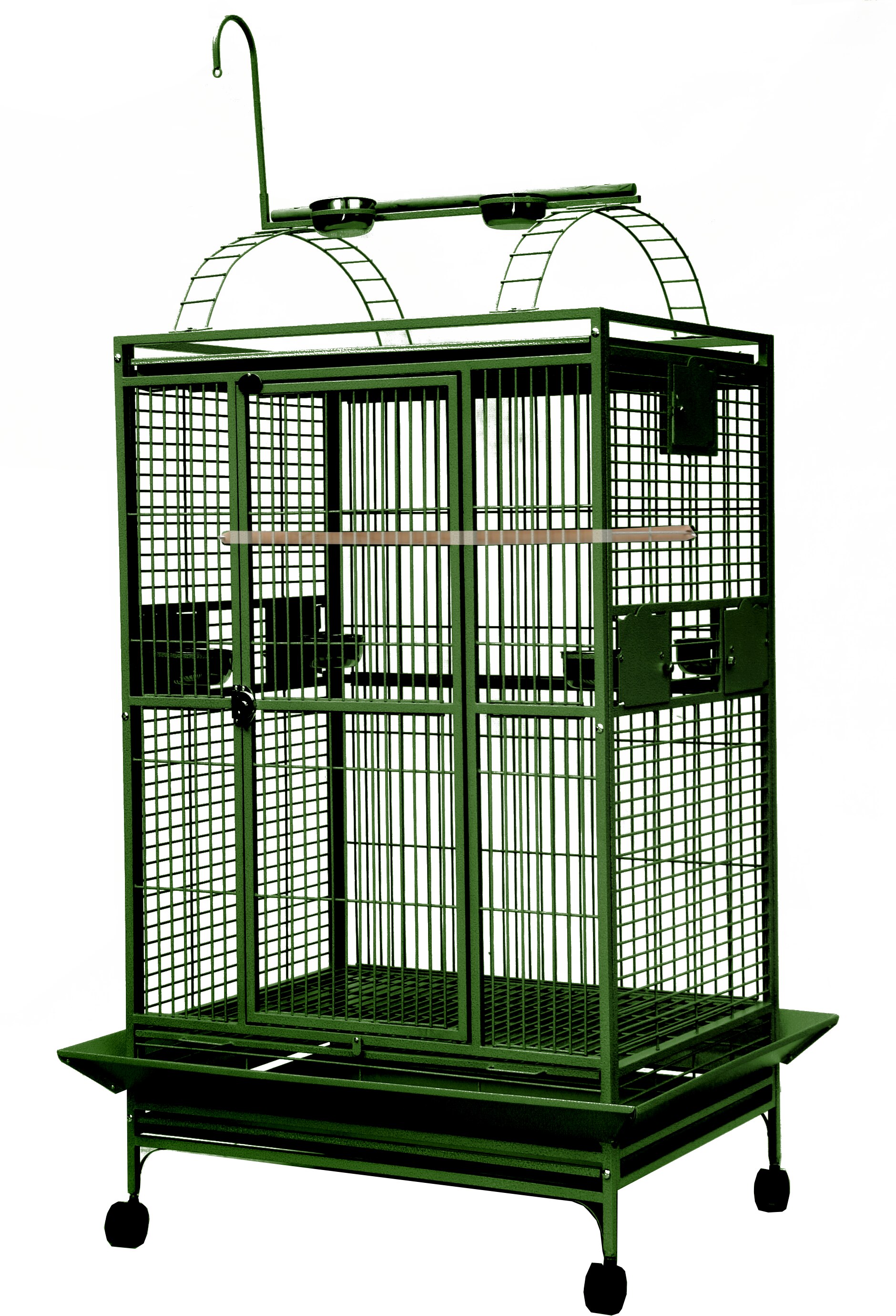 8003628 Green 36"x28"x66" PlayTop Cage