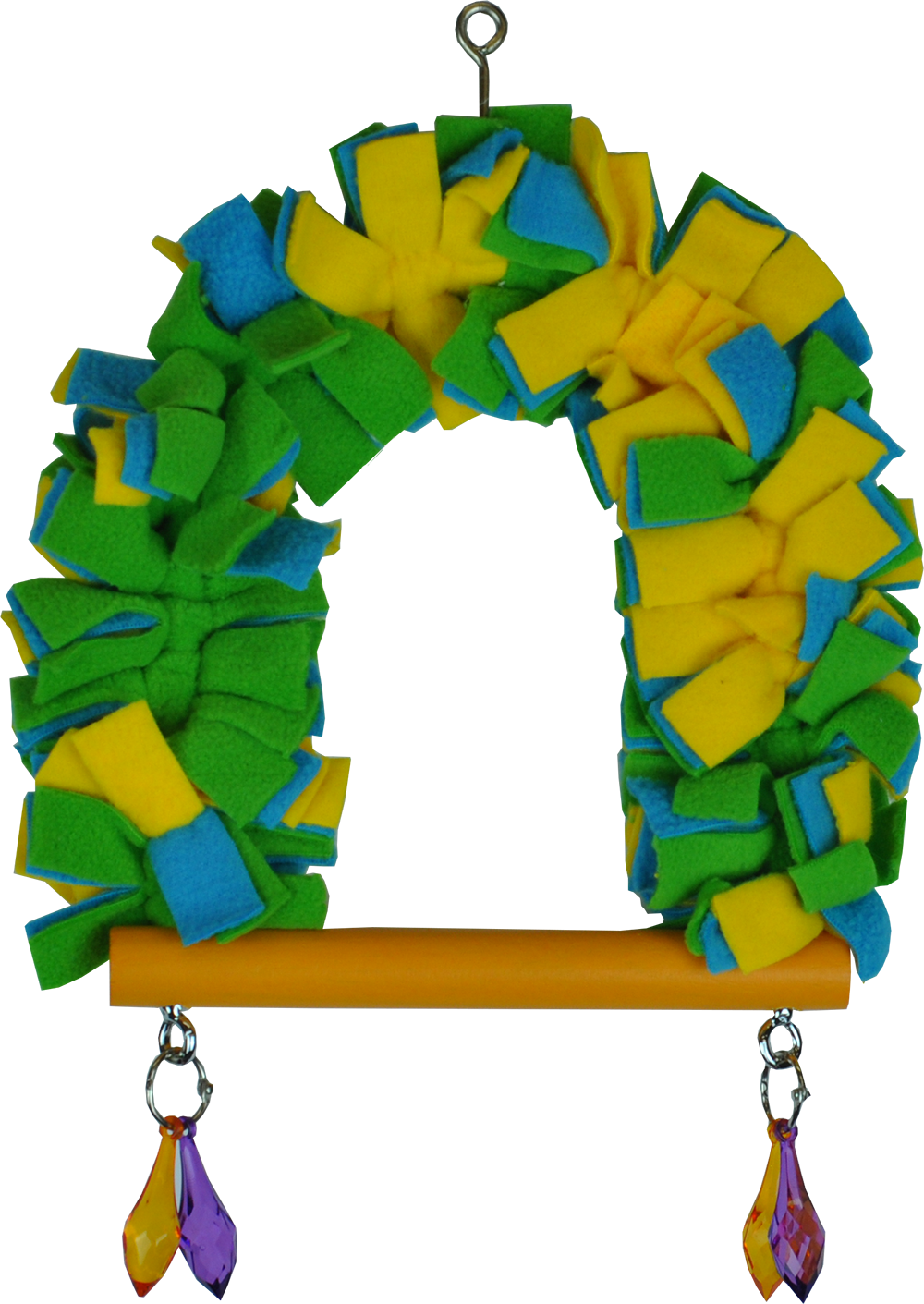 green bird soft toy