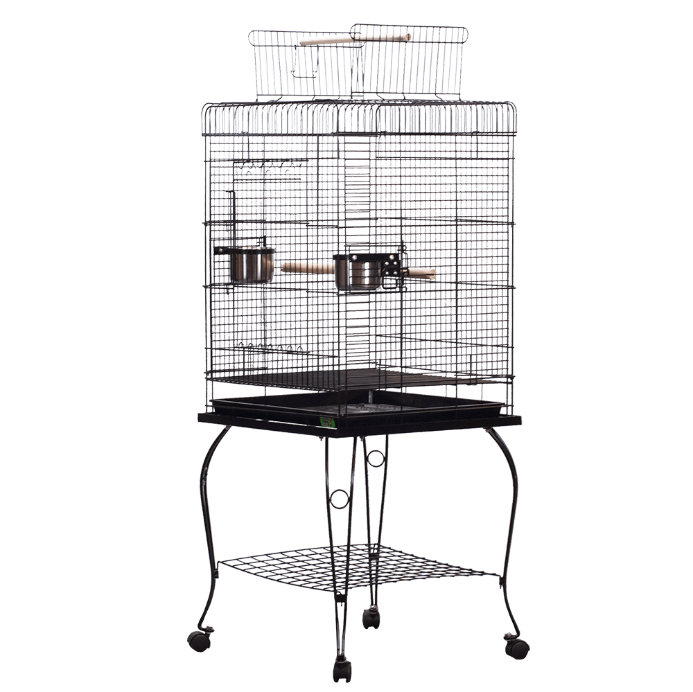 洋楽 CAGE Zeny 59'' Large Wrought Iron Bird Cage for Small Parrot