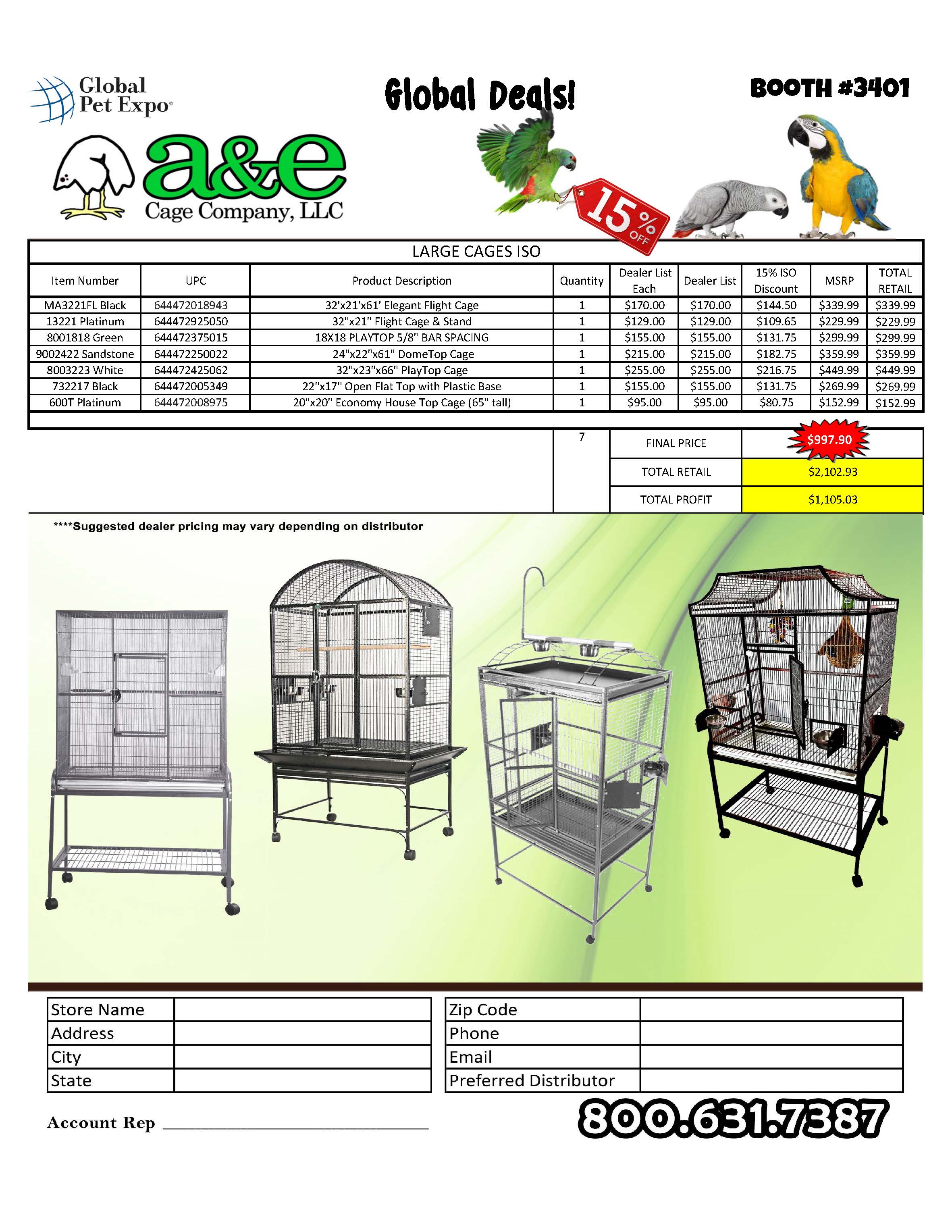 Large Cage ISO